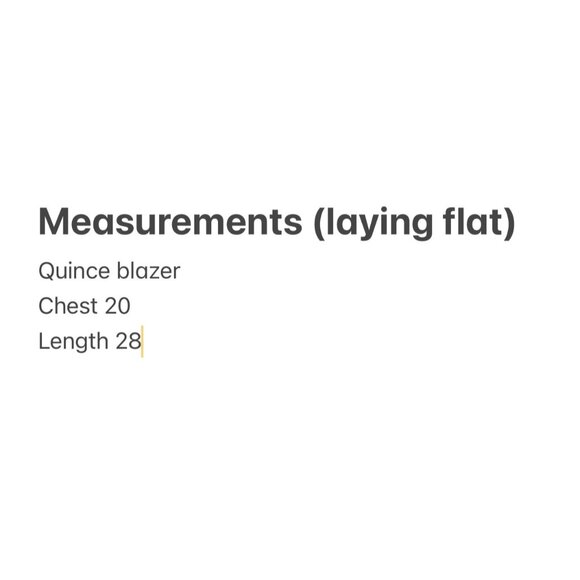 Quince European 100% Linen Structure Blazer Women Large Black Preppy Office Goth - Picture 7 of 16